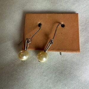 Elegant Pearl Drop Earrings